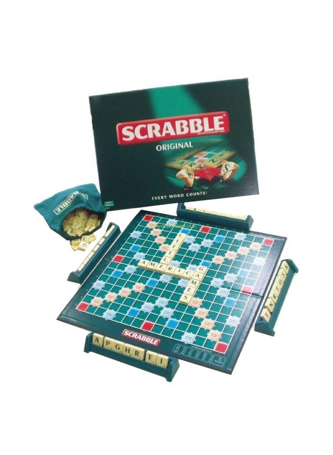 107-Piece Scrabble Original Board Game Set 0116Y-1