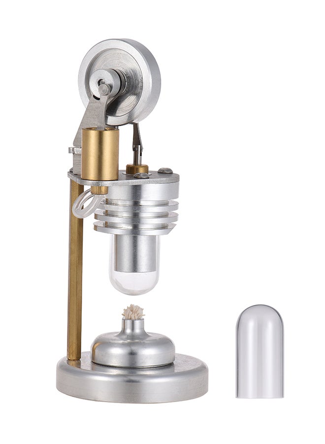 Hot Air Stirling Engine Motor Model Kit Physics Teaching Aids Educational Toys 17.50x11.50x9.50centimeter