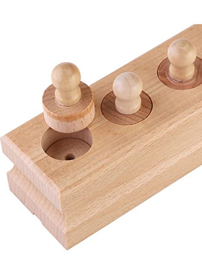 Wooden Cylinder Socket Educational Toy