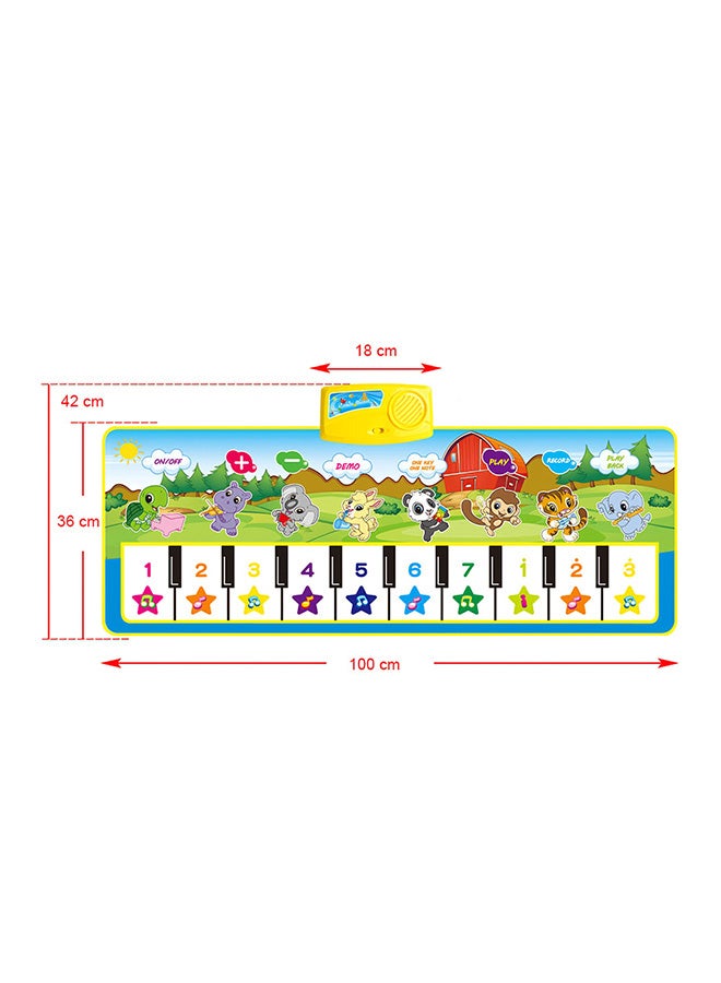 Musical Piano Mat Touch Carpet Toy