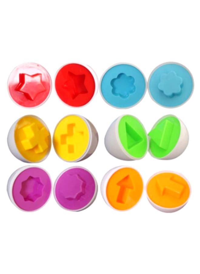 6-Pair Smart Twisted Egg Capsule Set