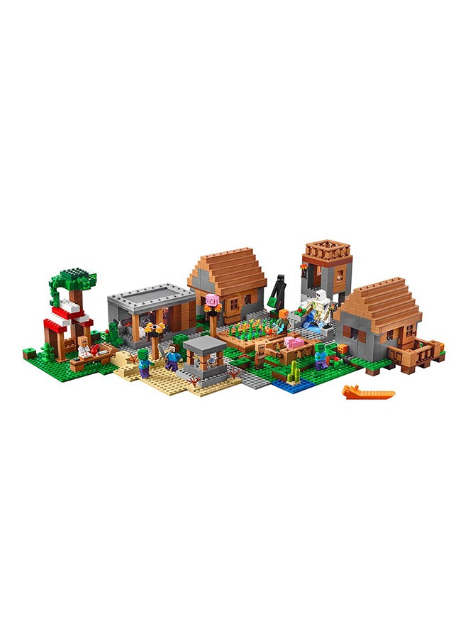 MineCraft -The Deluxe Village Building Block Set 58.2x37.8x11.8cm