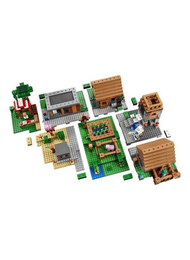 MineCraft -The Deluxe Village Building Block Set 58.2x37.8x11.8cm