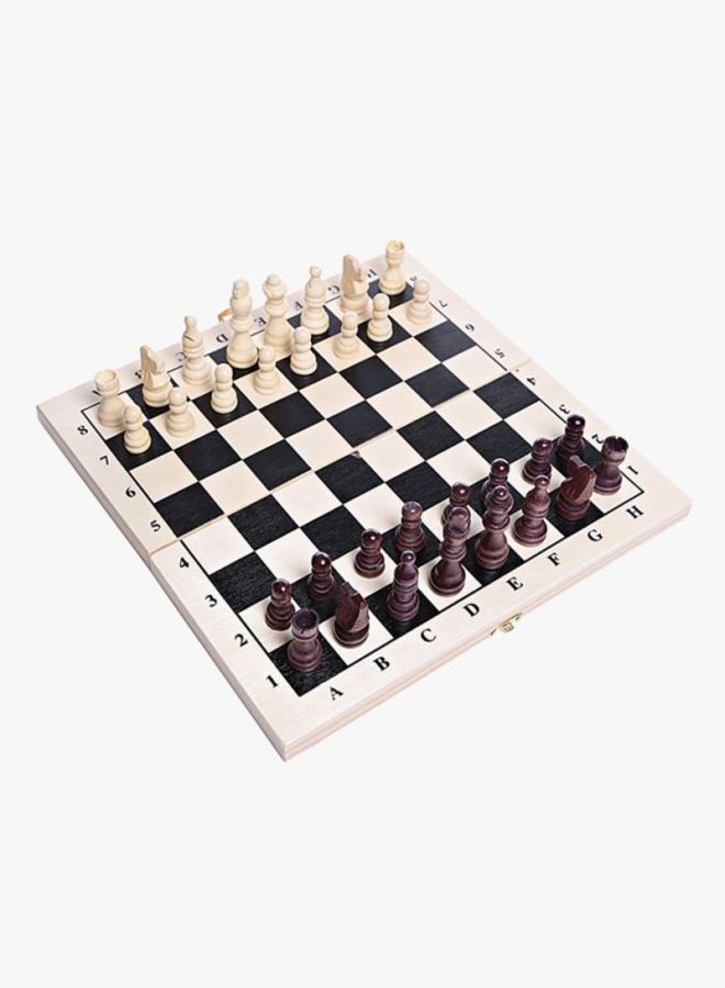 Wooden Chess Set 37.5 x 37.5cm