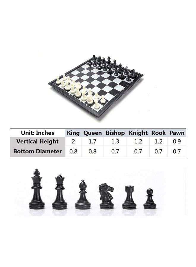 Magnetic Folding Chess Set