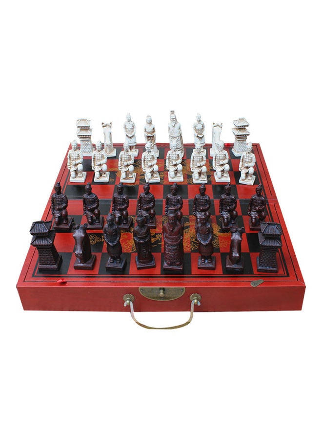 Wooden Folding Big Chess Set