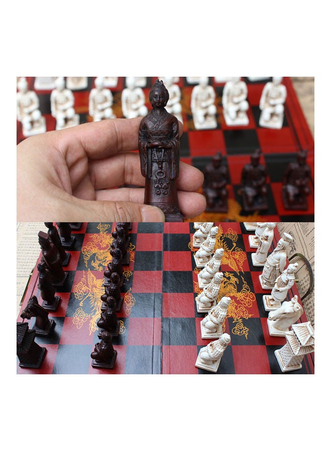 Wooden Folding Big Chess Set