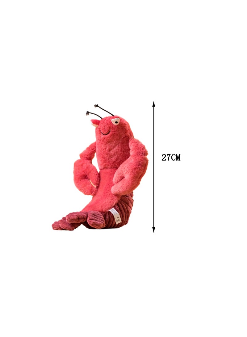 27 CM Cute Lobster Plush Doll Versatile, Comfortable And Soft For Boys And Girls Gift