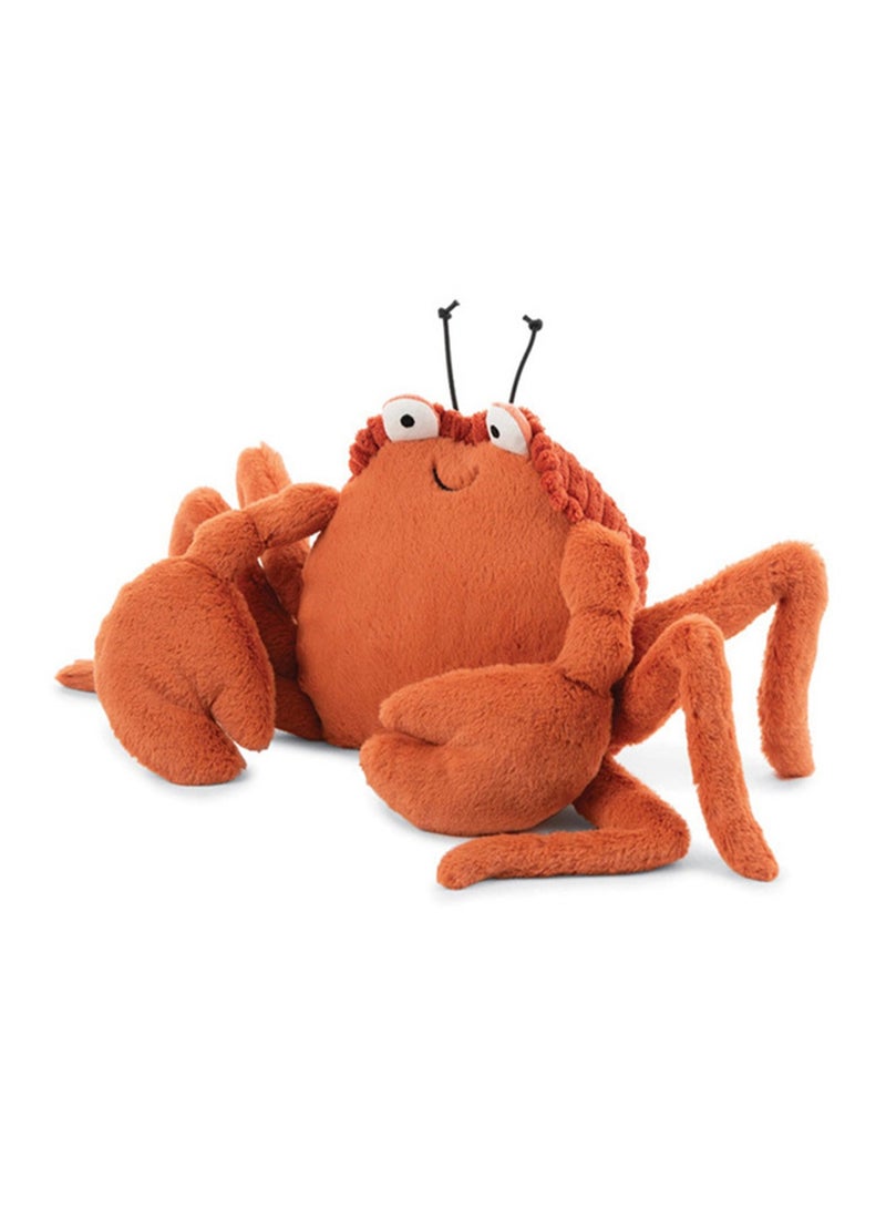 18*45CM Cute Crab Plush Doll Versatile, Comfortable And Soft For Boys And Girls Gift