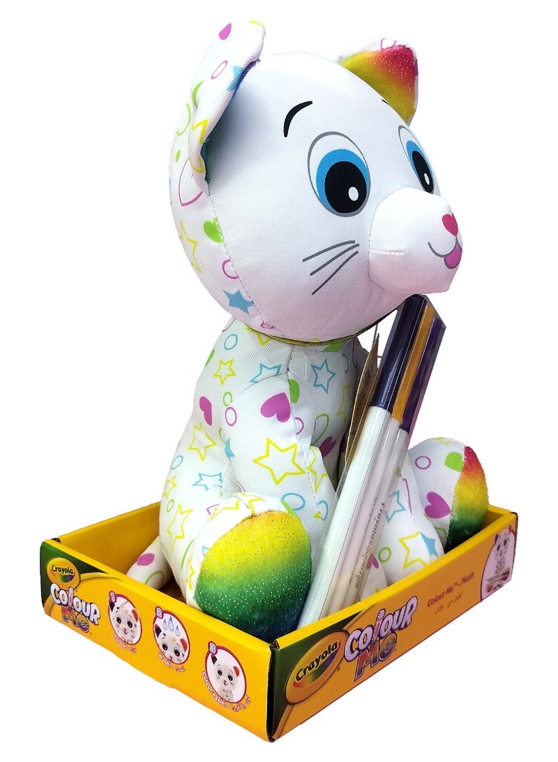 Crayola Colour Me Plush Cat