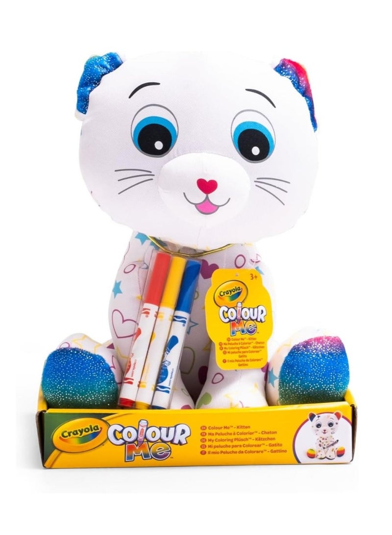 Crayola Colour Me Plush Cat