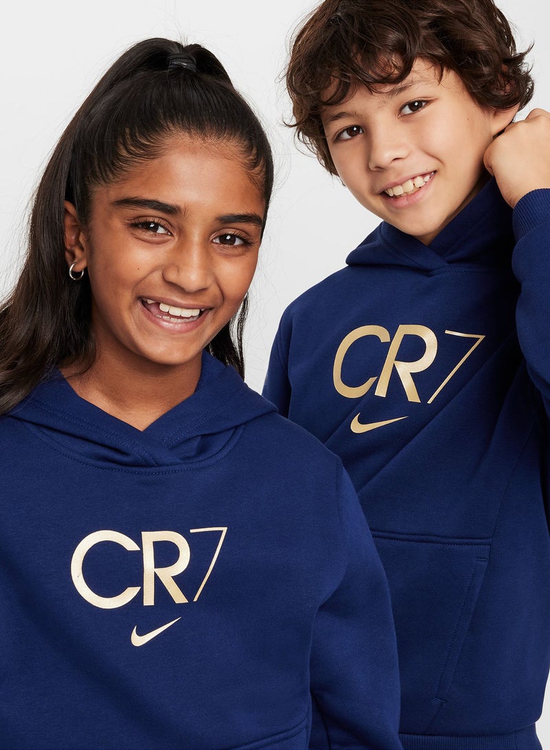 Kids Cr7 Club Fleece Hoodie