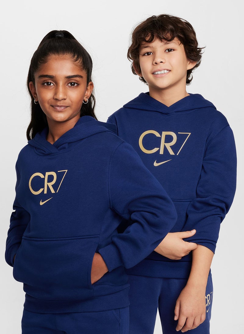 Kids Cr7 Club Fleece Hoodie