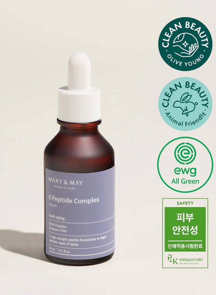 Mary & May 6 Peptide Complex Serum 30ml