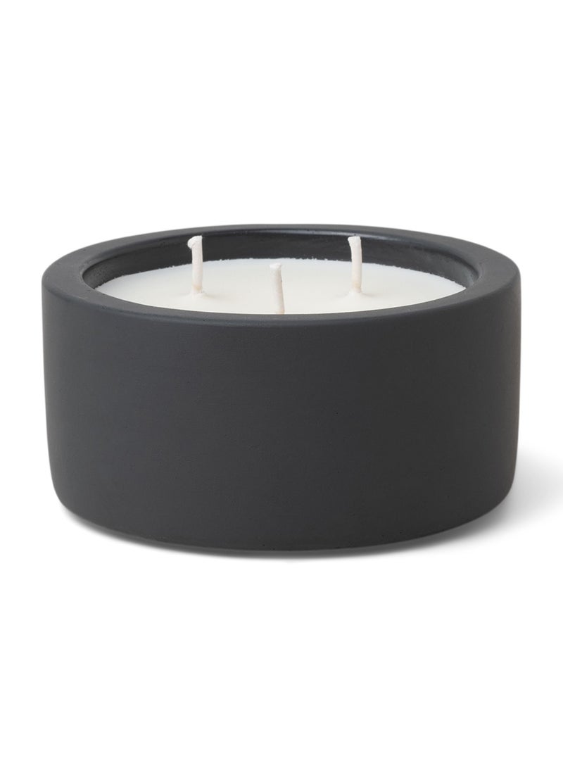 Concrete Candle Black Oak 7oz