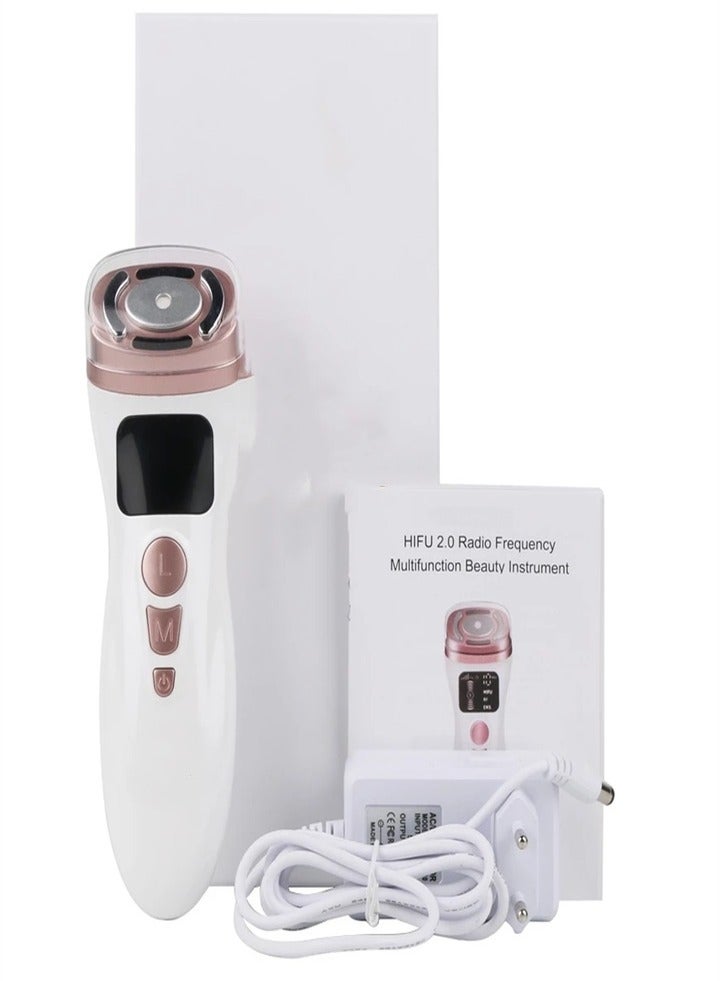 New upgraded second generation, mini handheld ultrasonic knife, beauty instrument micro-current facial lifting and firming massager, suitable for female chin, neck and eyes