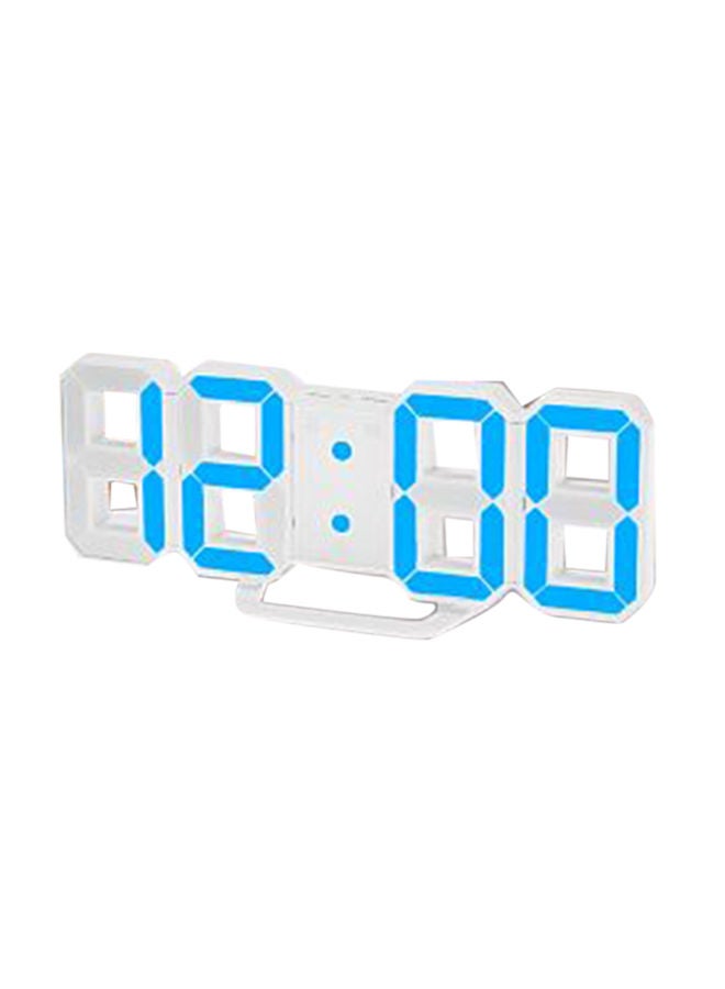 LED Digital Wall Clock Clear 212x83x35mm