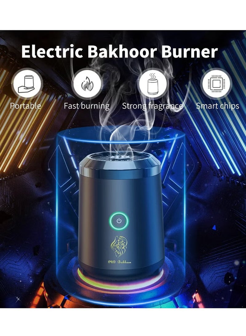 Electric Mini Incense Burner Portable USB Rechargeable Aroma Diffuser