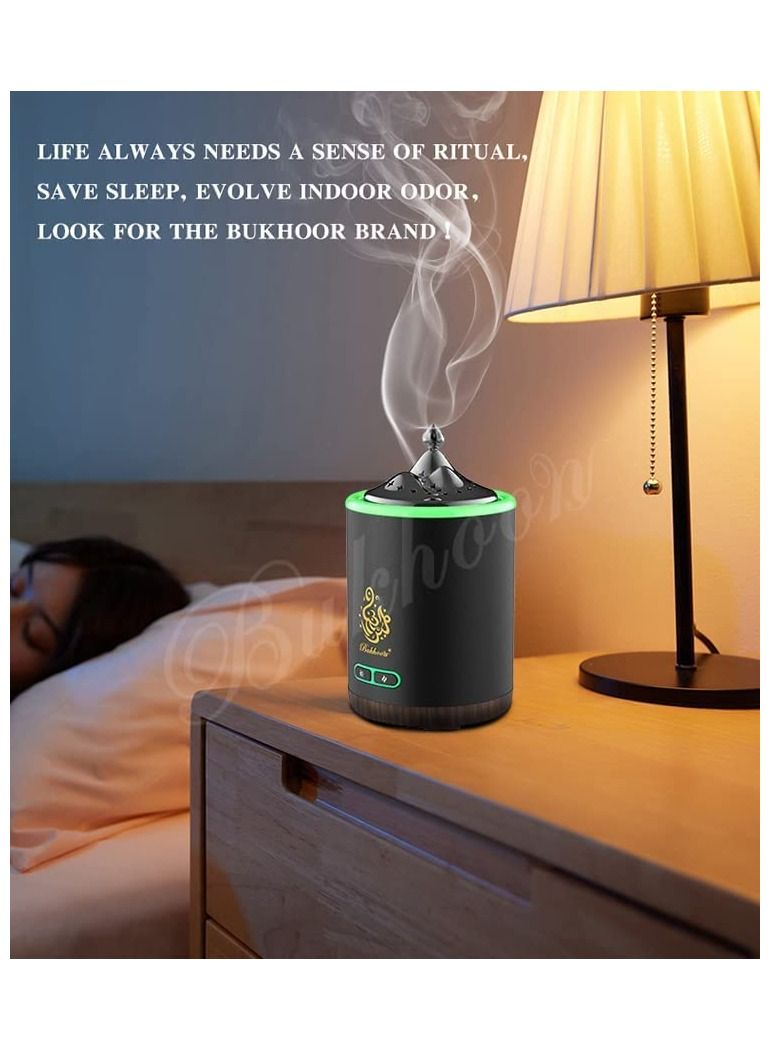 Handheld USB Battery Charger Portable Arabic Electric Bakhoor Incense Burner for Aromatherapy