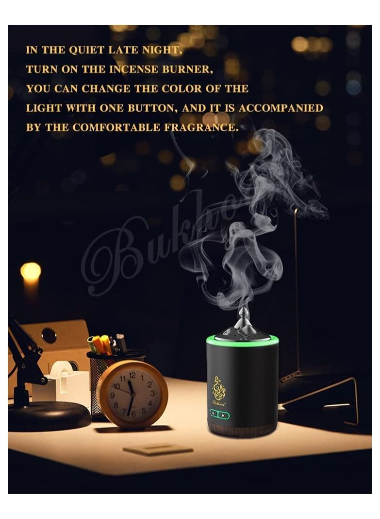 Handheld USB Battery Charger Portable Arabic Electric Bakhoor Incense Burner for Aromatherapy