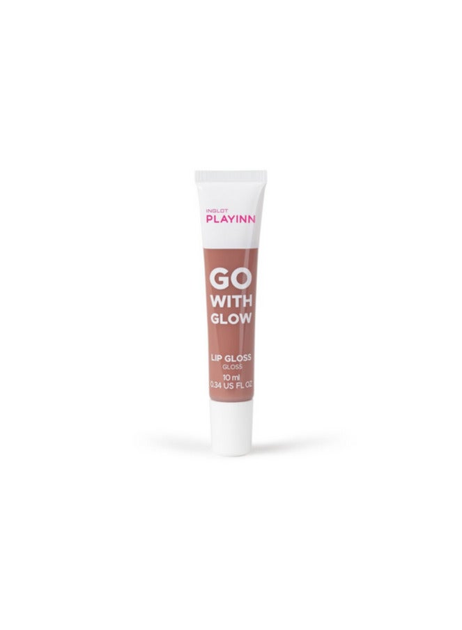 Inglot INGLOT PLAYINN GO WITH GLOW LIP GLOSS GO WITH CORAL 22 Lip Gloss