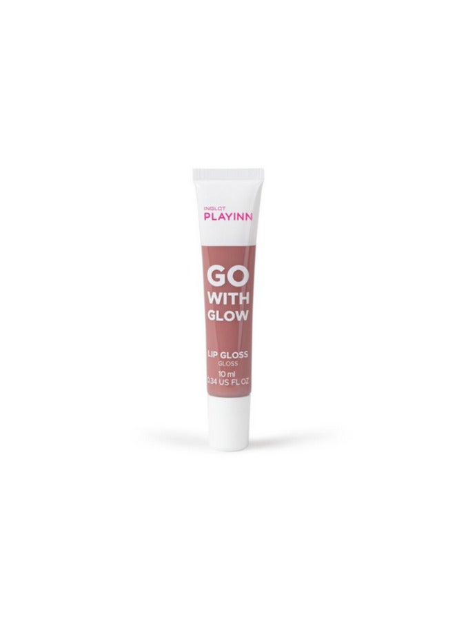 Inglot INGLOT PLAYINN GO WITH GLOW LIP GLOSS GO WITH PINK 23 Lip Gloss