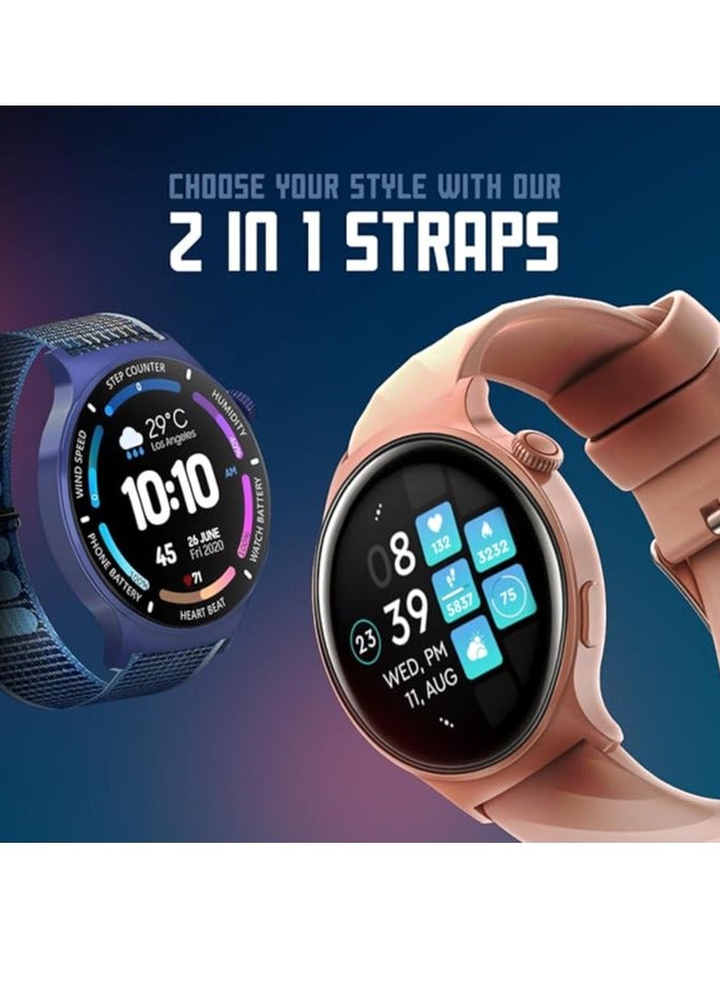 Faster Nerv Watch 3 Pro- Smart Watch with AI Voice Control and Multiple Sports Mode, Monitors Heart Rate, Stress, and Sleep- Smart Watches for Men and Women with 1.43 Inches Always On Display