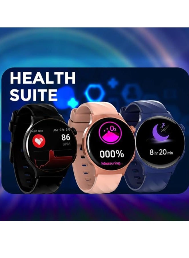 Faster Nerv Watch 3 Pro- Smart Watch with AI Voice Control and Multiple Sports Mode, Monitors Heart Rate, Stress, and Sleep- Smart Watches for Men and Women with 1.43 Inches Always On Display