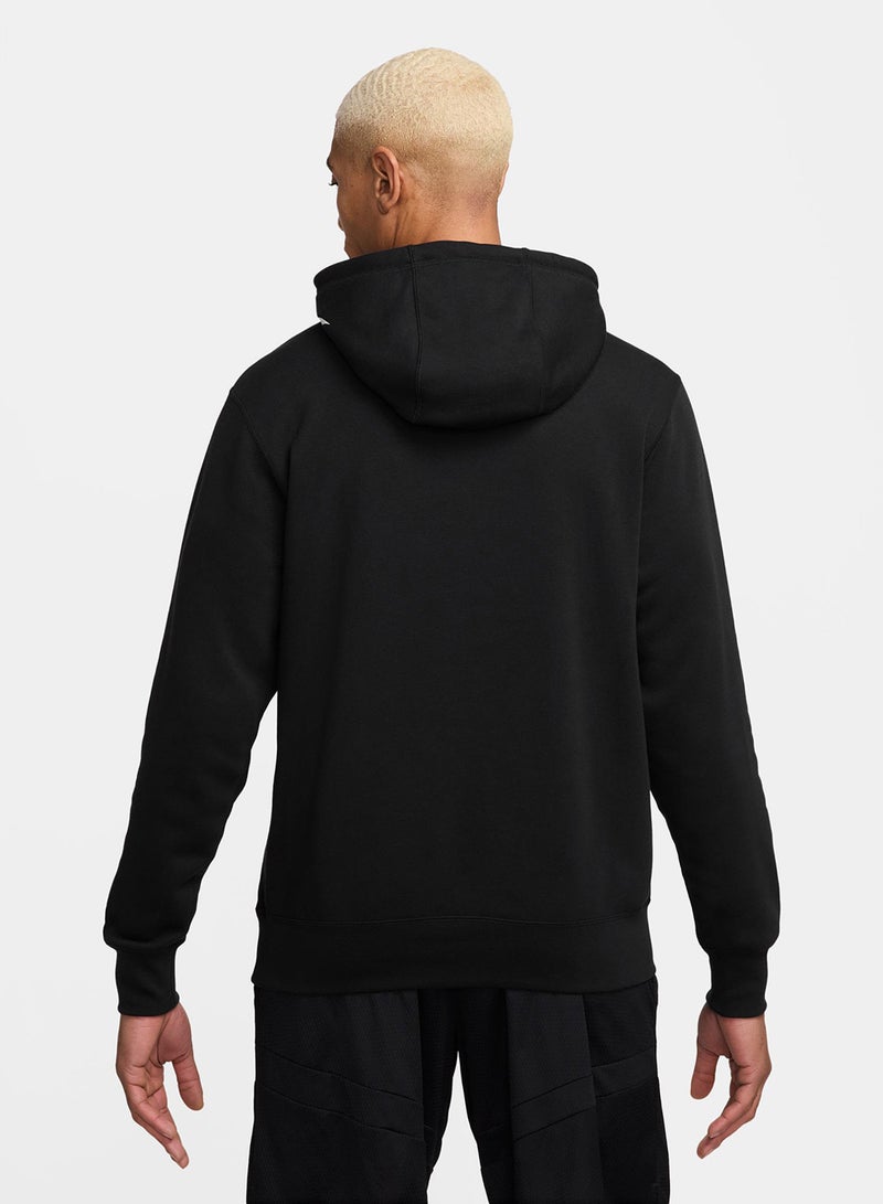 Logo Club Printed Hoodie