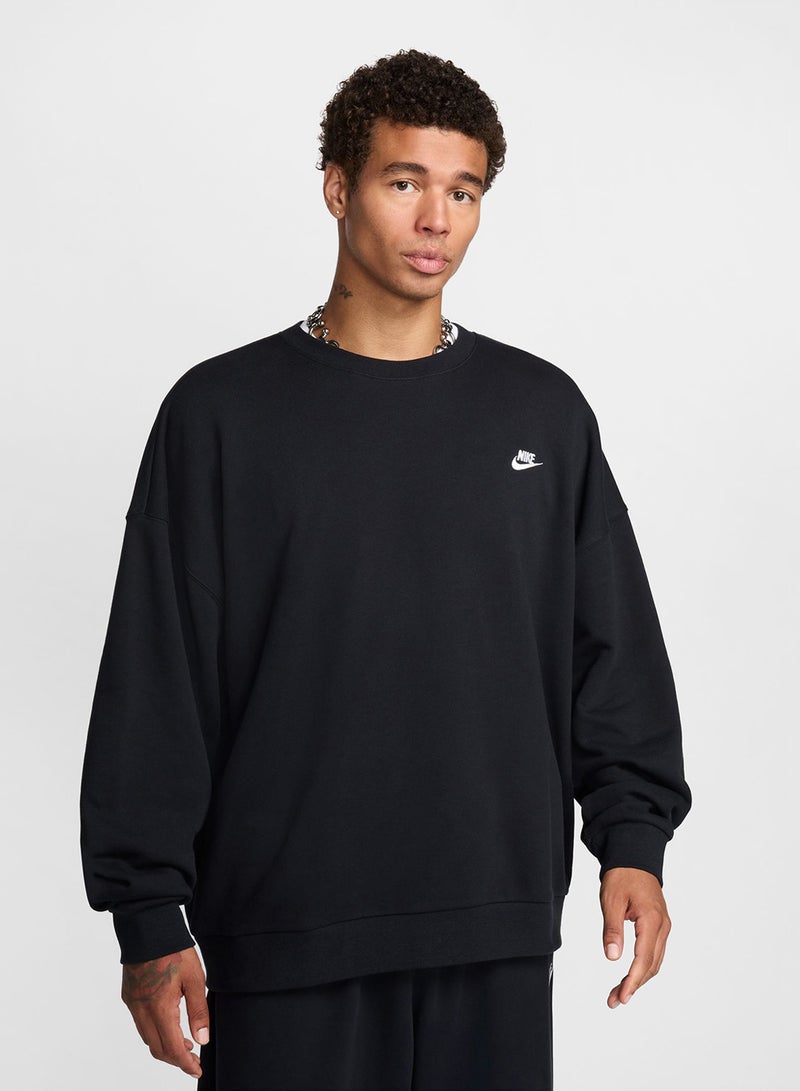 Club Fitted Oversized Sweatshirt