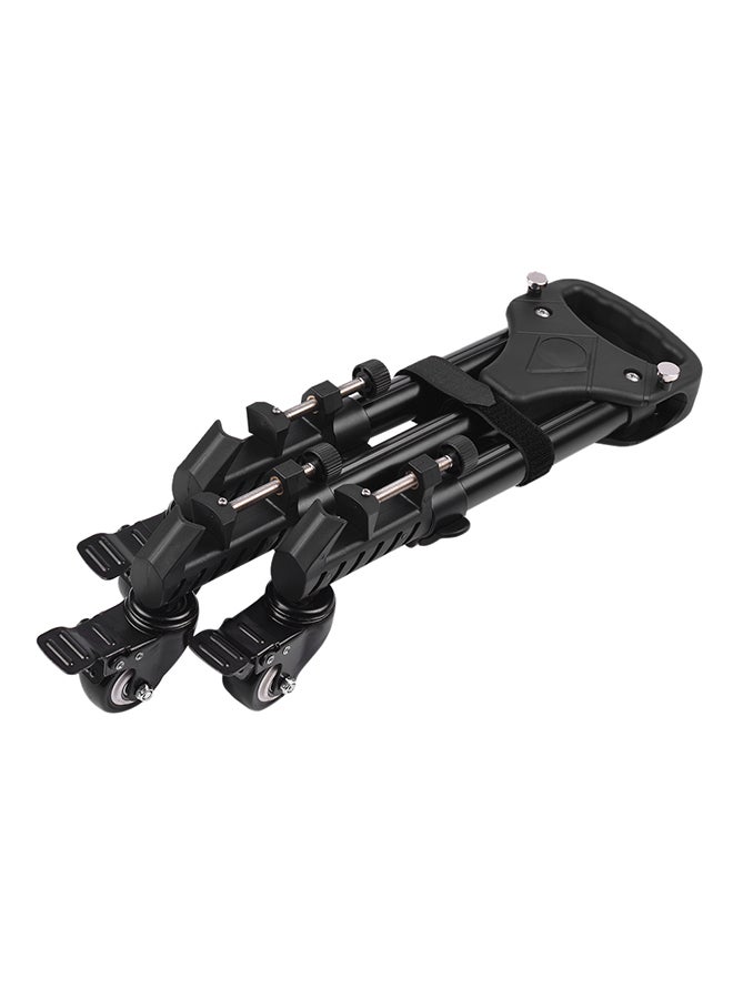 Tri-Wheel Tripod Dolly Black