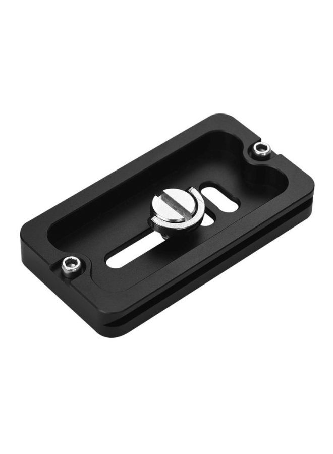 PU-70 70mm Quick Release QR Plate 7x3.5x9cm Black