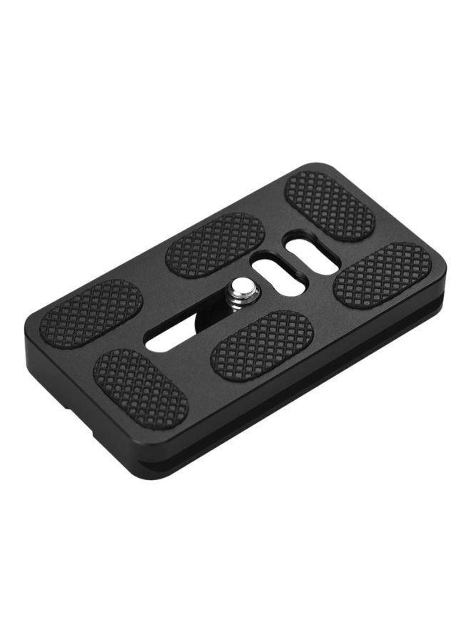 PU-70 70mm Quick Release QR Plate 7x3.5x9cm Black