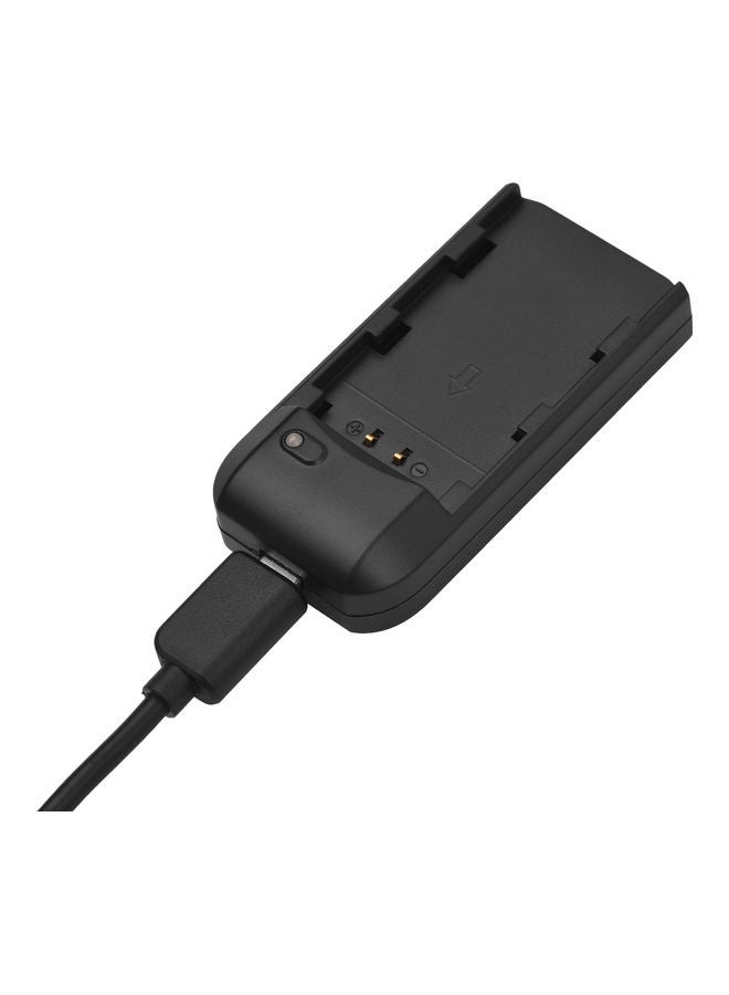 Mini Portable Plus Battery Charger Black