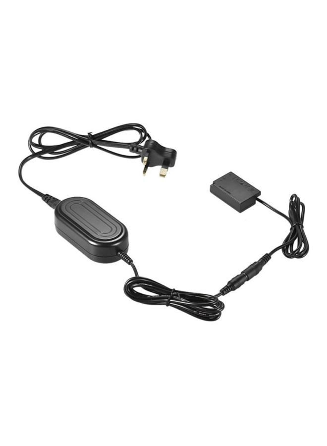 Dummy Battery Adapter Camera Charger for Canon 200D/800D/760D/750D Black