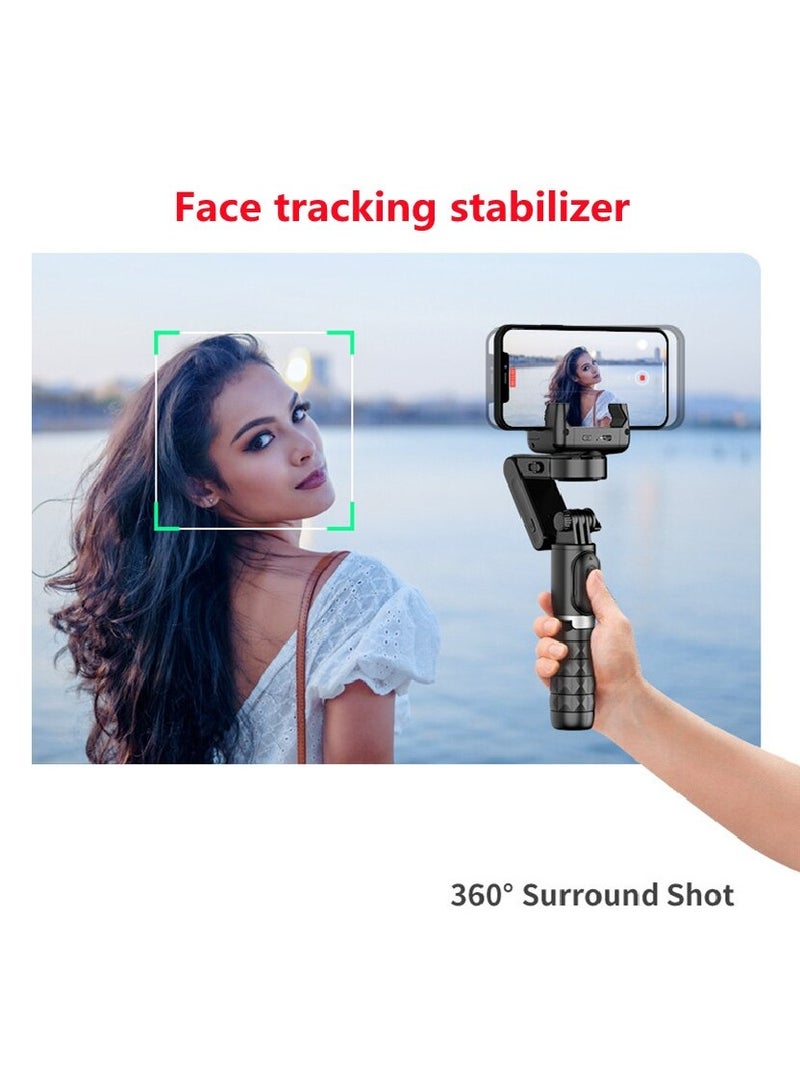 360 Rotation Following Shooting Mode Gimbal Stabilizer Selfie Stick Tripod Gimbal For iPhone Phone Smartphone Live Photography