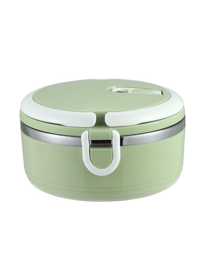 Single Layer Insulated Bento Lunch Box Green