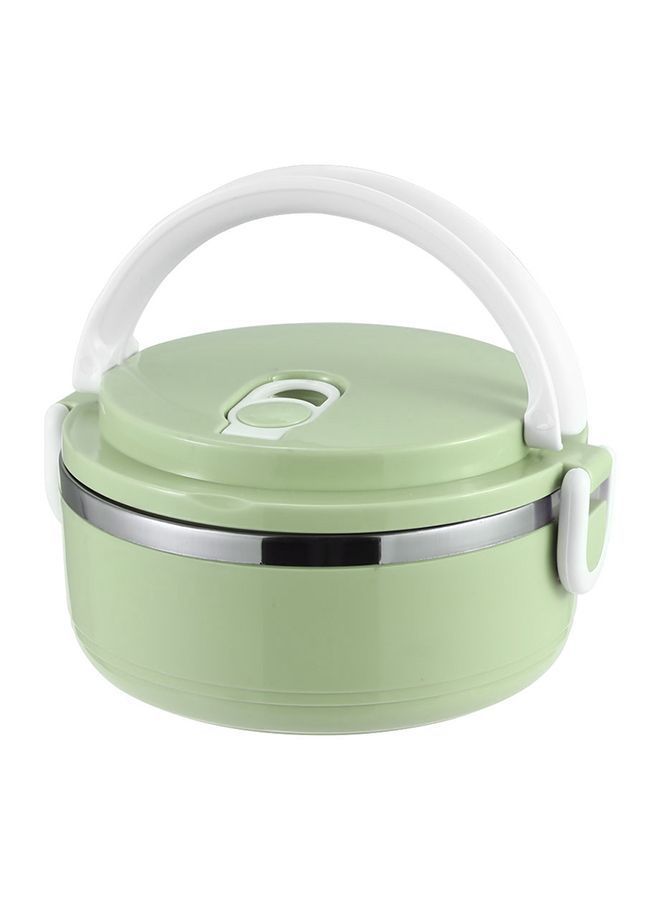 Single Layer Insulated Bento Lunch Box Green