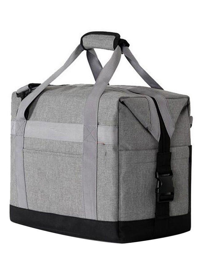 Waterproof Double Insulation Lunch Box Bag Grey 40 x 50centimeter