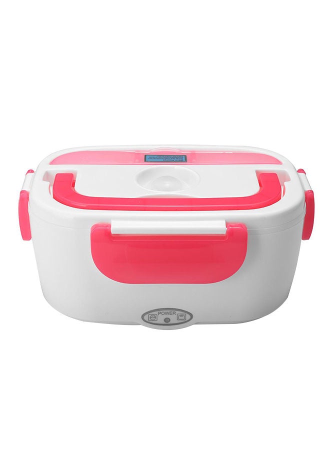 Electric Heating Lunch Box Pink 225 x 155 107mm