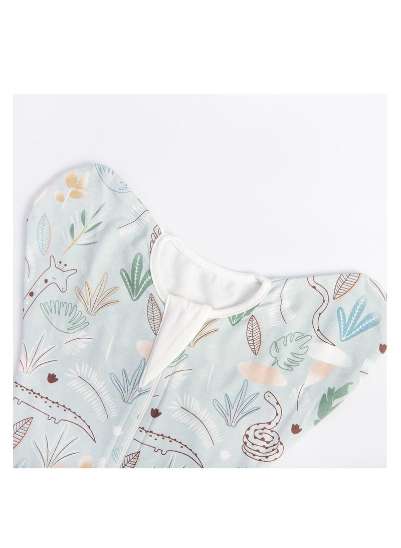 Tiny Toes - Baby Boys Printed Swaddle - Blue