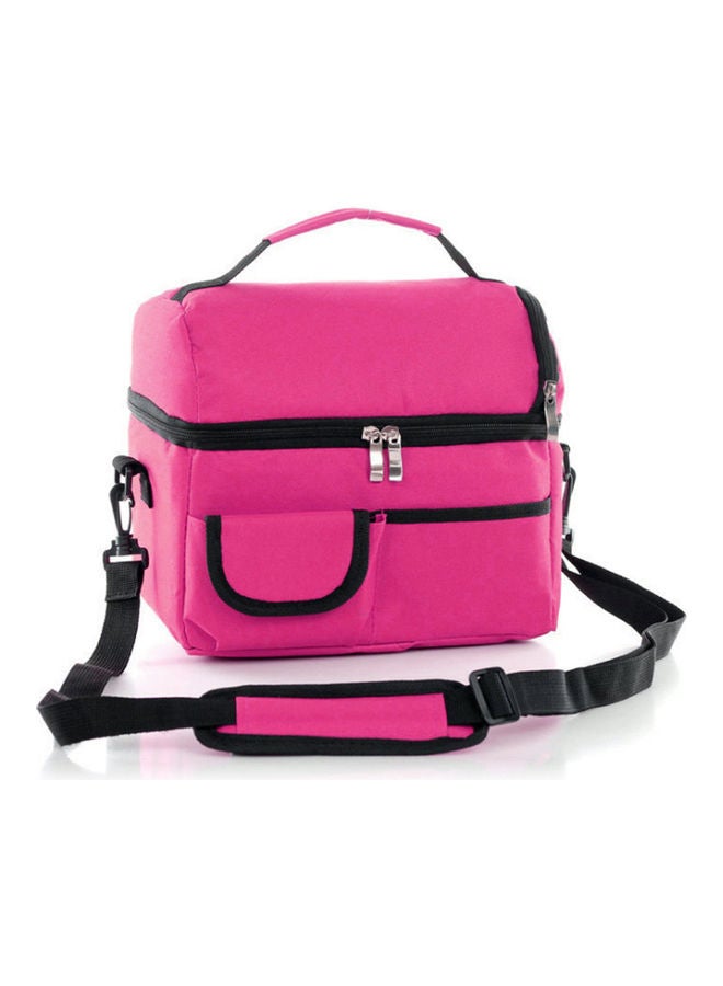 Insulated Lunch Bag Pink 26x3x23cm