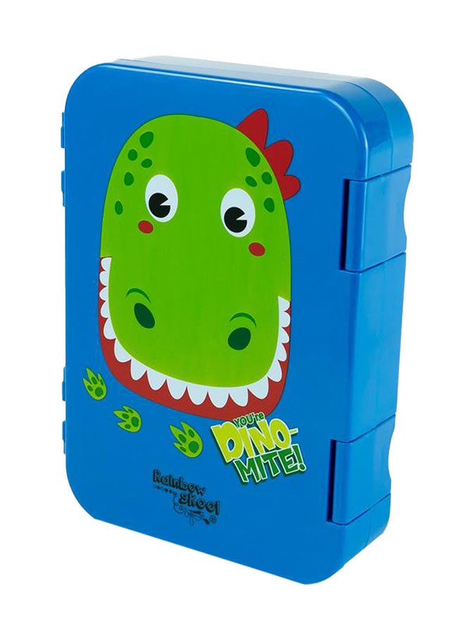 Rainbow Skool - 4 Compartment Mini Lunchbox - Dino