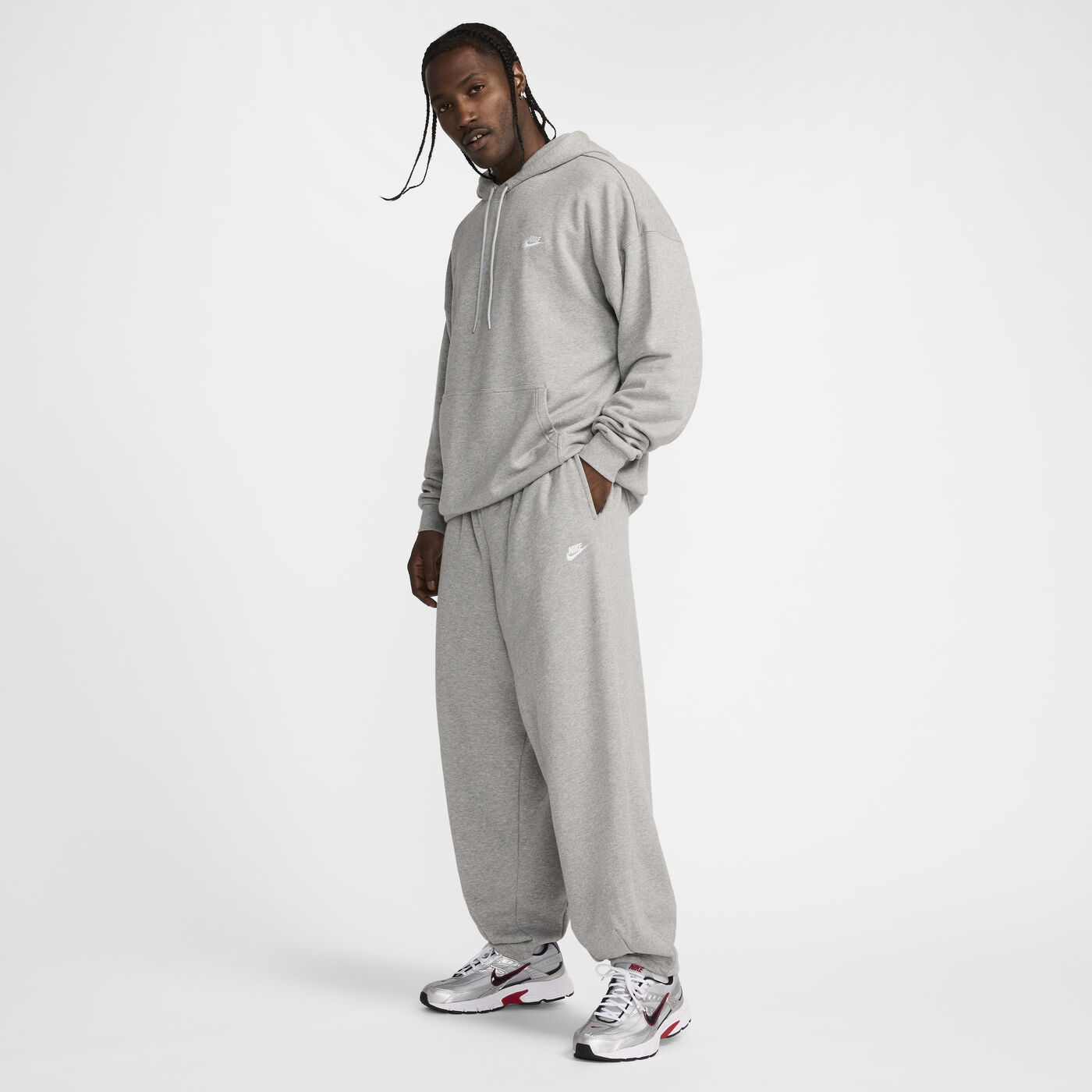 Men's Club Fleece Oversized Trousers