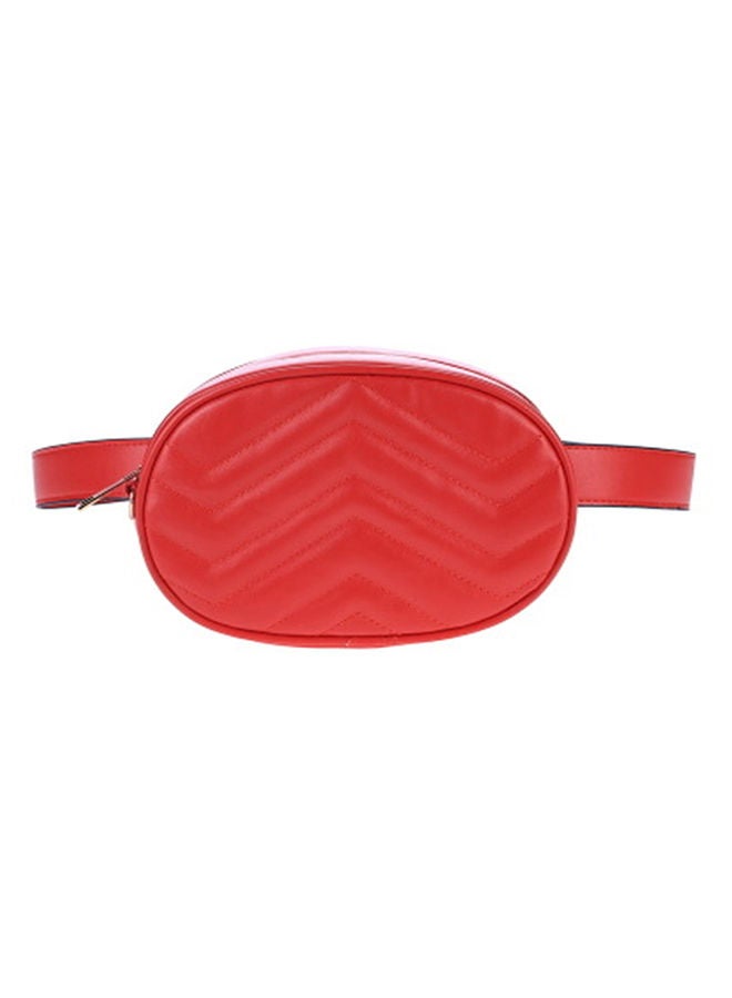 Retro Style Waistpack Red