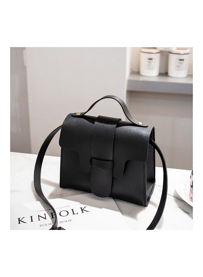 PU Crossbody Bag Black