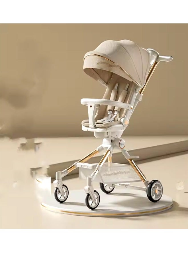 Foldable Baby Stroller with Music and Canopy