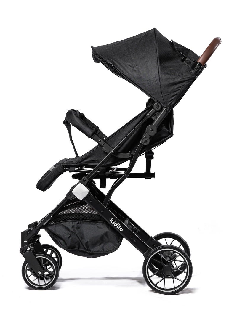 KIDILO Lightweight & Compact Travel Stroller – Comfortable, Foldable Stroller for Infants & Toddlers Up to 4 Years | Perfect Baby Travel Gear, Umbrella Stroller