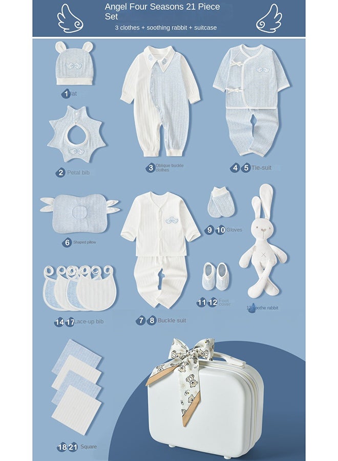 Newborn Baby Gifts Set Newborn Layette Gifts Set Baby  Boys Gifts Premium Cotton Baby Clothes Accessories Set