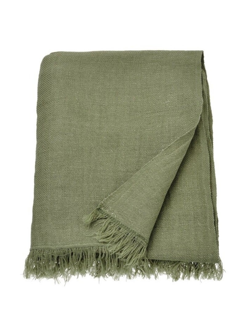 Dytag Throw Grey Green 130X170 Cm